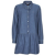 Tommy Jeans Rövid ruhák TJW CHAMBRAY SHIRT DRESS Kék EU S