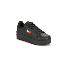 Tommy Jeans Rövid szárú edzőcipők TJW FLATFORM ESS Fekete 38 női cipő