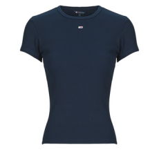 Tommy Jeans Rövid ujjú pólók TJW SLIM ESSENTIAL RIB SS Tengerész EU XS