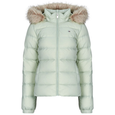 Tommy Jeans Steppelt kabátok TJW BASIC HOODED DOWN JACKET EXT Zöld EU S
