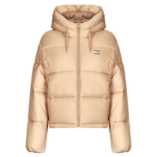 Tommy Jeans Steppelt kabátok TJW HOODED PUFFER JACKET Bézs EU M női dzseki, kabát