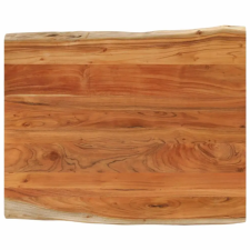 tömör akácfa téglalap alakú asztallap 90x80x3,8 cm bútor