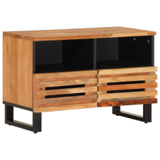  tömör akácfa TV-szekrény 70 x 34 x 46 cm bútor