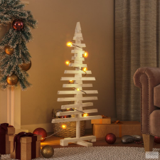  Tömör fenyő karácsonyfa dekorációnak 90 cm műfenyő