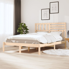 tömör fenyőfa ágy matrac nélkül 120 x 190 cm ágy és ágykellék