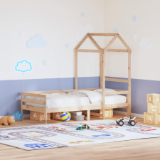  tömör fenyőfa gyerekágytető 118 x 70 x 176,5 cm ágy és ágykellék