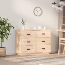Tömör fenyőfa tálalószekrény 100 x 40 x 75 cm bútor