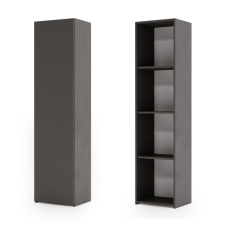  Tömör könyvespolc LONI 160x40 cm - szín szürke bútor