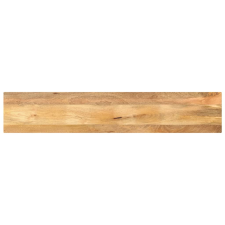  tömör mangófa téglalap alakú asztallap 180x40x2,5 cm bútor
