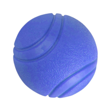  Tömör ugráló játékgolyó kutyáknak 6cm -Kék játék kutyáknak