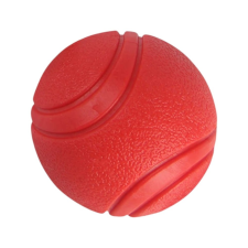  Tömör ugráló játékgolyó kutyáknak 6cm -Piros játék kutyáknak