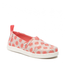 TOMS Félcipő TOMS - Alpargata 10016434  Coral Twill Glimmer gyerek cipő
