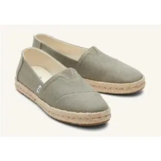 TOMS Gyékény talpú cipők ALPARGATA ROPE Szürke 40