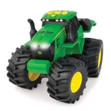 Tomy John deere: traktor fény- és hanghatásokkal autópálya és játékautó
