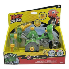 Tomy Ricky Zoom zöld, szétszerelhető motor játék – 17 cm autópálya és játékautó