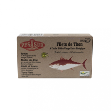 Tonhal filé bio extraszűz oliva olajban dobozban 120 g konzerv