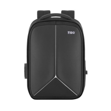 TOO 15,6" lopásbiztos zárral/multifunkciós USB portos fekete hátizsák számítógéptáska