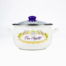 TOO BELLY BON APPETIT 3.8L 20cm lábas (fazék) üveg fedővel edény