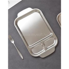 TOO KT-305 Fémtálca fogóval 33 x 19 x 1 cm (KT-305) konyhai eszköz