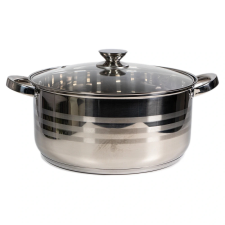 TOO LP-7170-10L Fazék/lábas+fedő 30x14.5cm prémium rozsdamentes edény