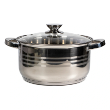 TOO LP-7172-5L Fazék+fedő 5L 24x13cm prémium rozsdamentes edény