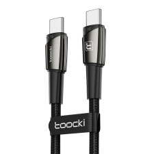 Toocki Charging Cable C-C, 1m, 140W (Black) kábel és adapter