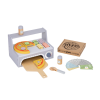 Tooky Toy Fa pizzasütő kemence kiegészítőkkel