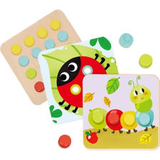 Tooky Toy : Fejlesztő kártya puzzle - állatok (TF783) (TF783) puzzle, kirakós