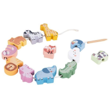 Tooky Toy : Felfűzhető állatok játékszett (TJ003) (TJ003) oktatójáték