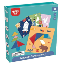 Tooky Toy : mágneses tangram képkirakó (TF642) (TF642) puzzle, kirakós