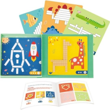 Tooky Toy Pálcikás Mágneses Képkirakó (TF488) puzzle, kirakós