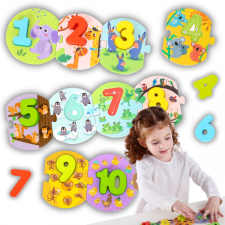 Tooky Toy számos fejlesztő puzzle puzzle, kirakós