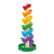 Tooky Toy : tornyos fa golyópálya szett szivárvány színű (TH731) (TH731TH731)