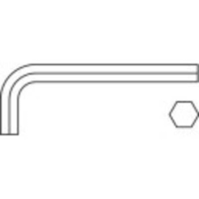 Toolcraft Hatszögkulcs, metrikus 3 mm-es Toolcraft 112855 (112855) csavarhúzó