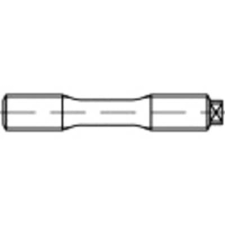 Toolcraft Szegcsavar, 160 mm 1 db 137600 (137600) barkácsolás, csiszolás, rögzítés