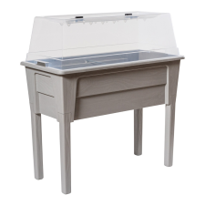  Toomax Niagara grey 50 literes műanyag emelt virágágyás - világos szürke kerti tárolás