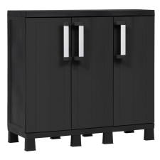 Toomax TOOMAX GARAGE MIDI TRIO LOW BLACK BELTÉRI SZEKRÉNY - FEKETE kerti tárolás