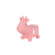 Tootiny Felfújható ugráló tehén - Pink