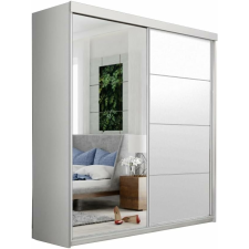  TOP B-23 PLUS Tolóajtós Szekrény 150x200x62 - Feher bútor