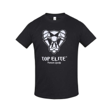 TOP ELITE RFL fényvisszaverős logózott kereknyakú póló, fekete, 2XL munkaruha