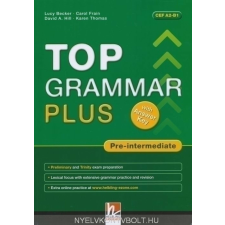 TOP GRAMMAR PLUS PRE-INT +KEY nyelvkönyv, szótár