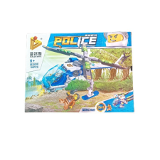 TOP HAUS Panlos Brick Police rendőrségi Járművek Építőjáték barkácsolás, építés
