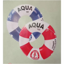 TOP HAUS Úszógumi Aqua kék/fehér 120cm úszógumi, karúszó