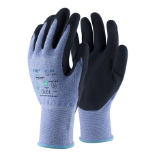 TOP Kesztyű - szerelőkesztyű - Szuper könnyű, Latex kék 10/XL