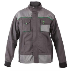 TOP Munkakabát (65%poliészter 35%pamut) TOP GREEN JACKET, szürke, 5XL