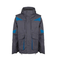 TOP Munkakabát téli (65%poliészter 35%pamut) TOP NOVA, szürke, 2XL