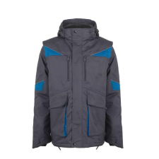 TOP Munkakabát téli (65%poliészter 35%pamut) TOP NOVA, szürke, 6XL munkaruha
