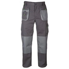 TOP Nadrág derekas (65%poliészter 35%pamut) TOP GREEN PANTS, szürke, M