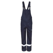 TOP Nadrág kantáros lángálló TOP PRO FLAME RF-BP navy, 2XL munkaruha
