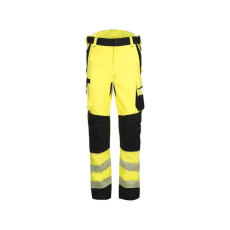 TOP PHOENIX HI2D P derekas nadrág, fluo yellow/black, 4XL